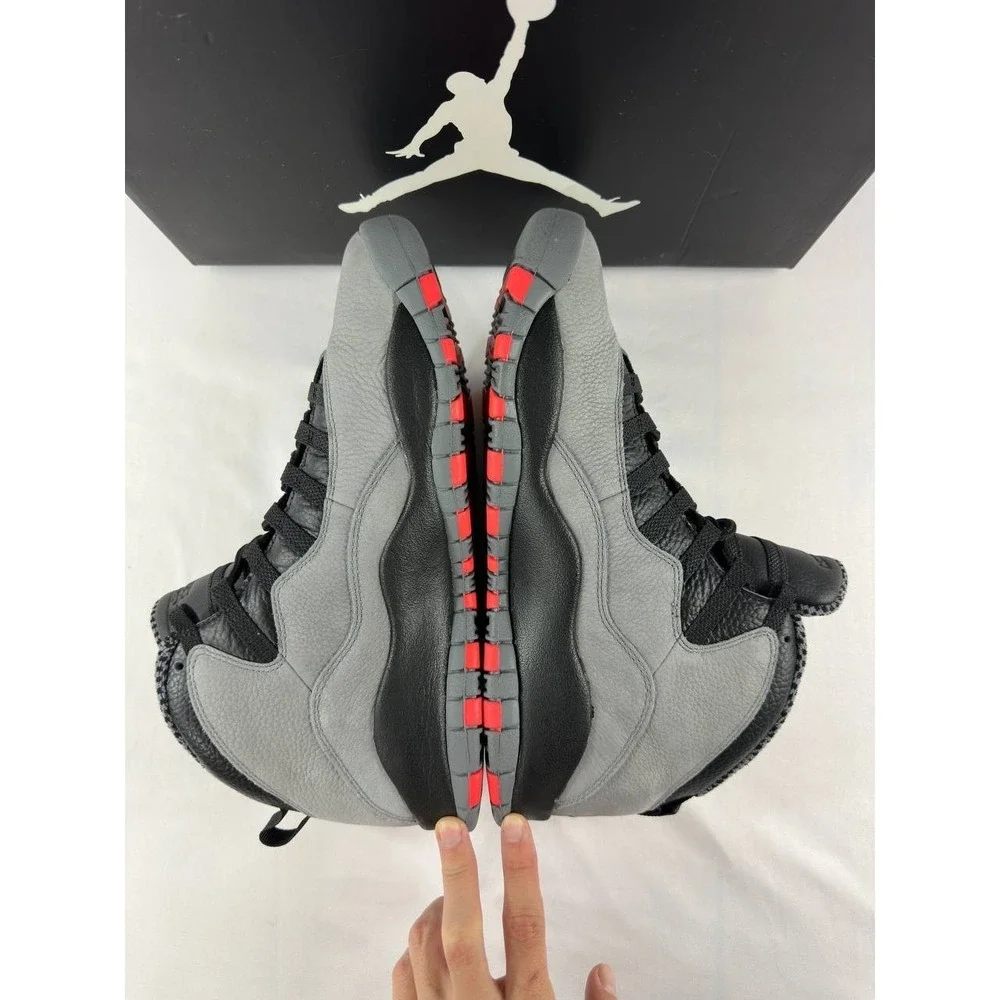 Nike Air Jordan 10 Retro 'Cool Grey' 2014 Men's 310805-023 Size 11